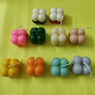 Small 4 bubble candles