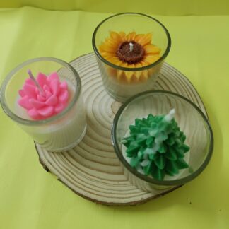 Floral Candles