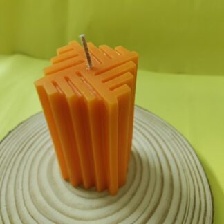Pillar shaped candles