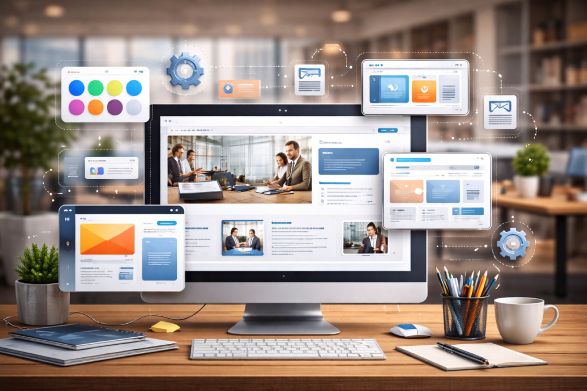 digiSMART template website solution